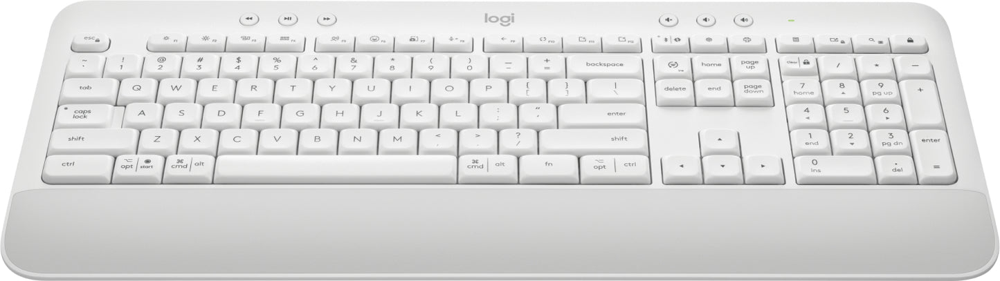 Teclado Logitech Signature K650 Inalámbrico Español Color Blanco