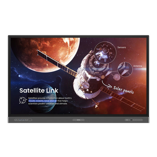 Pantalla BenQ RP7503 Board 75" Interactiva 4K UHD Resolución 3840x2160 Panel IPS