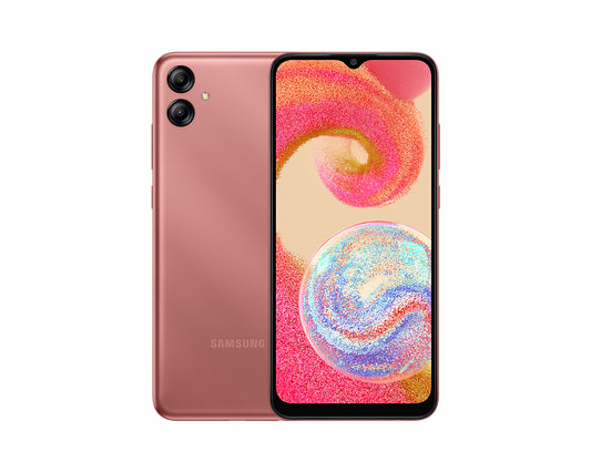 Smartphone Samsung Galaxy A04e 6.5" 64GB/3GB Cámara 13MP+2MP/5MP Octacore Android Color Bronce