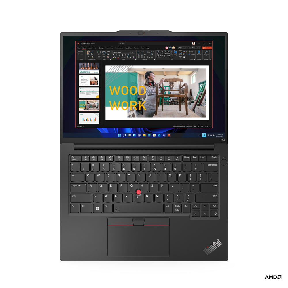 ThinkPad E14 Ryzen 7 7730U (2Ghz, 16MB) 14" 1920x1200, 40GB, 1TB SSD M.2, W11P, 3YR Onsite