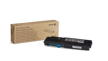 TONER XEROX PHASER WC 6605 CYAN