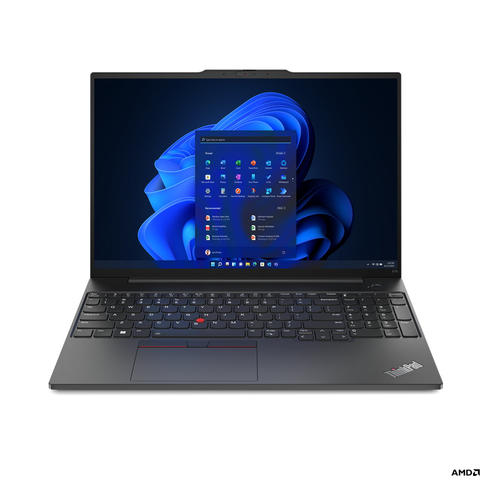 ThinkPad E16 Ryzen 7 7730U (2Ghz, 16MB) 16" 1920x1200, 40GB, 1TBssd, W11P, 3YR Onsite.