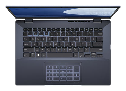 Laptop Asus ExpertBook B5402CBA 14" Intel Core i7-1260P Disco duro 512GB SSD Ram 16GB Windows 11 Pro Color Negro