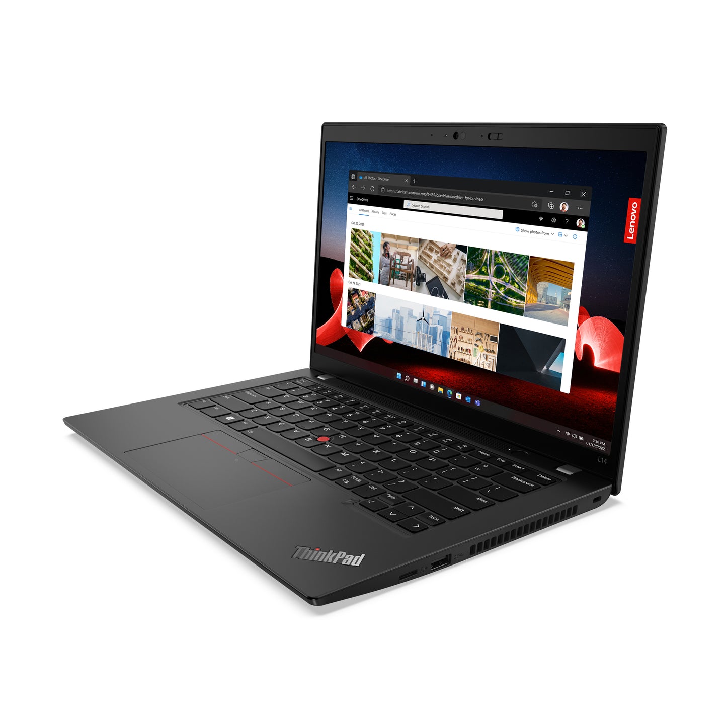 ThinkPad L14 Gen 4 (Intel), Corei7-1355U(3.7Ghz) 14" 1920x1080, 16GB, 512SSD M.2, W11P, 3YR Onsite.