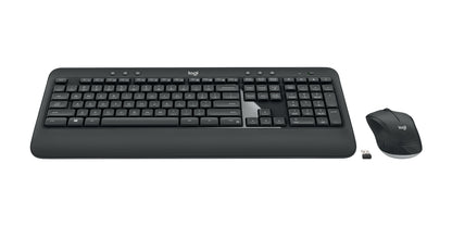 Logitech MK540 Advanced teclado Ratón incluido Universal RF inalámbrico Negro, Blanco