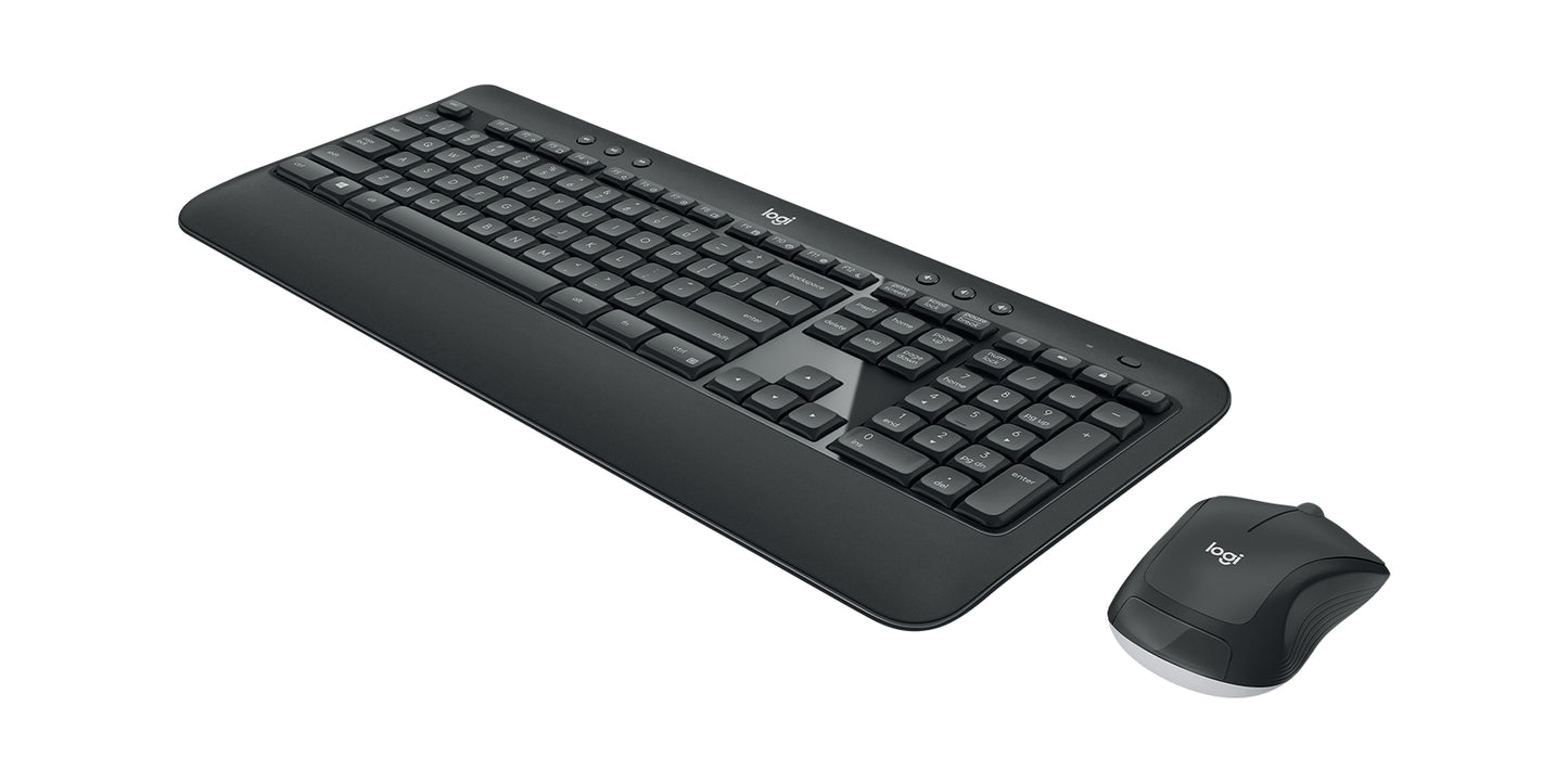 Logitech MK540 Advanced teclado Ratón incluido Universal RF inalámbrico Negro, Blanco