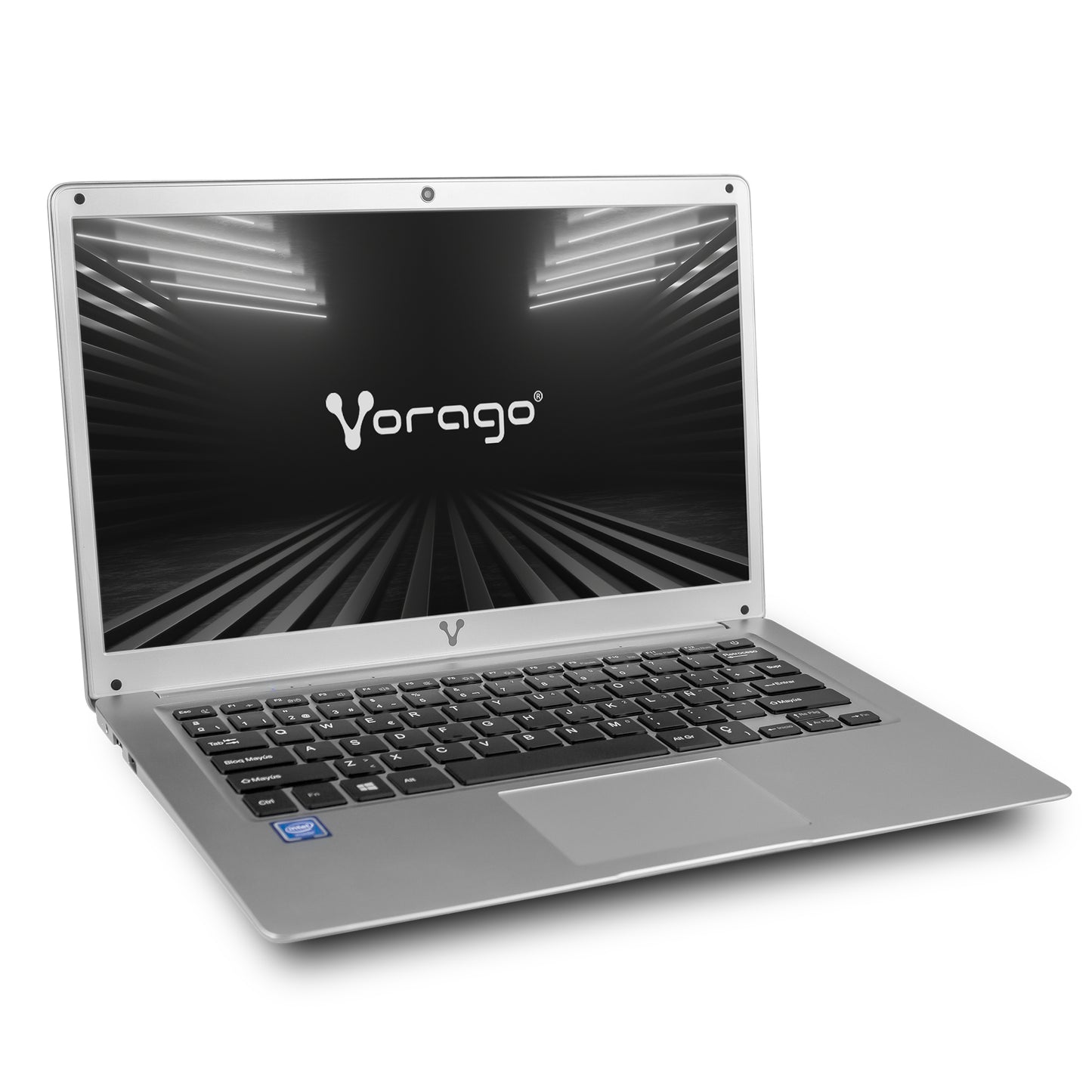 Laptop Vorago Alpha Plus 14" Intel Celeron N4020 Disco duro 500GB+64GB Ram 8 GB Windows 10 Pro Color Plata