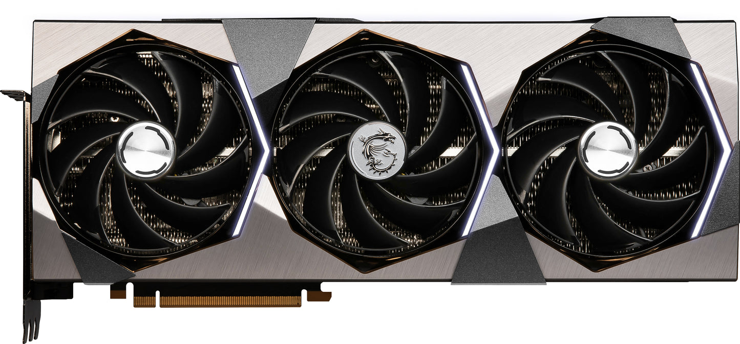 Tarjeta de Video Suprim X MSI GeForce RTX4080 Super 16GB Triple Fan GDDR6X PCIe 4 0 256 bits HDMI DP