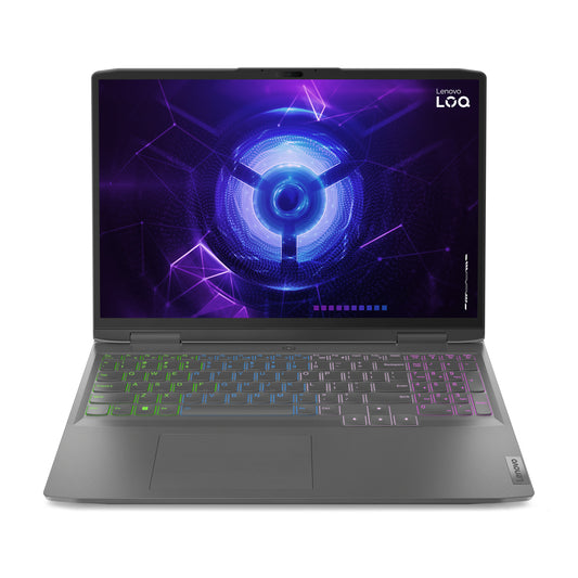 Laptop Gamer Lenovo LOQ 16IRH8 16 WUXGA Ci7 13620H 16GB 512GB SSD NVIDIA GeForce RTX 4060 W11 Home 64 bit Español Gris