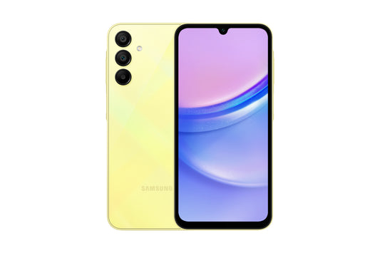 Smartphone Samsung Galaxy A15 6.5"Octacore 128GB/4GB Cámara 50MP+5MP+2MP/13MP Android 14 Color Amarillo