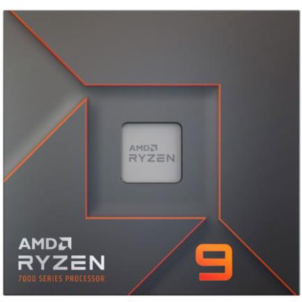 Procesador AMD Ryzen 9 7900X 4.7GHz 64MB 170W S AM5 Dodeca Core con Gráficos sin Disipador 100-100000589WOF