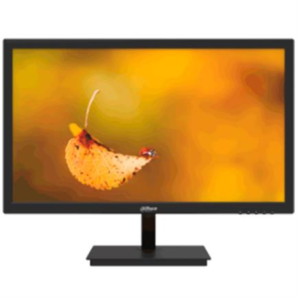 Monitor Dahua LED LM19-L100 19" FHD Resolución 1366×768 Especial para Videovigilancia