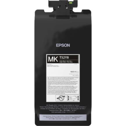 Tinta Epson UltraChrome T52Y XD3 Alta Capacidad 1.6L Color Negro Mate