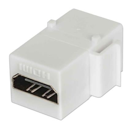 Cople Intellinet Tipo Keystone HDMI H-H Color Blanco