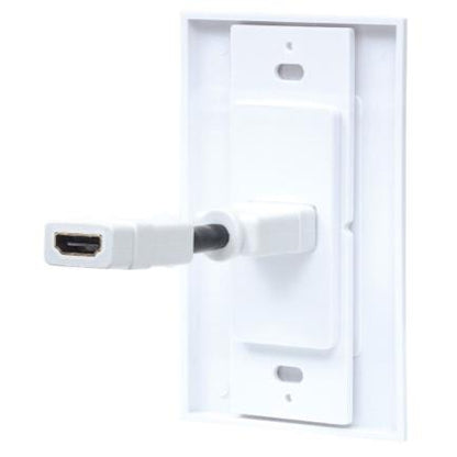 Cople Intellinet HDMI con Faceplate 1 Puerto Color Blanco