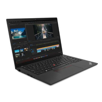 Lenovo ThinkPad T14 Intel® Core™ i7 i7-1355U Computadora portátil 35.6 cm (14") WUXGA 16 GB DDR5-SDRAM 512 GB SSD Wi-Fi 6E (802.11ax) Windows 11 Pro Negro