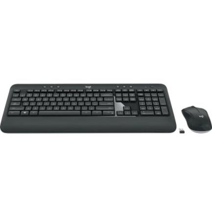 Logitech MK540 Advanced teclado Ratón incluido Universal RF inalámbrico Negro, Blanco