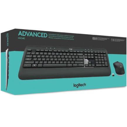 Logitech MK540 Advanced teclado Ratón incluido Universal RF inalámbrico Negro, Blanco