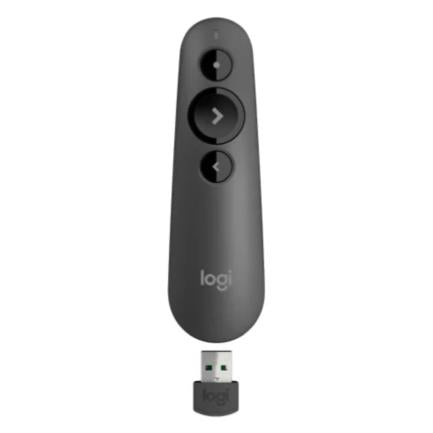 Presentador Logitech R500S Láser Remoto Inalámbrico Color Negro