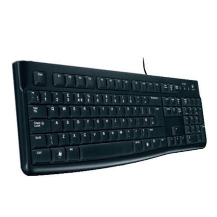 TECLADO LOGITECH K120 NEGRO USB NEGRO