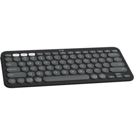 Logitech Pebble Keys 2 K380s teclado Universal RF inalámbrico + bluetooth QWERTY Español Grafito