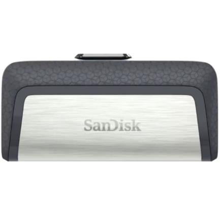 Memoria USB SanDisk Flash Ultra Dual Drive 64GB USB 3.0 USB Type-A Type-C Color Plata SDDDC2-064G-G46