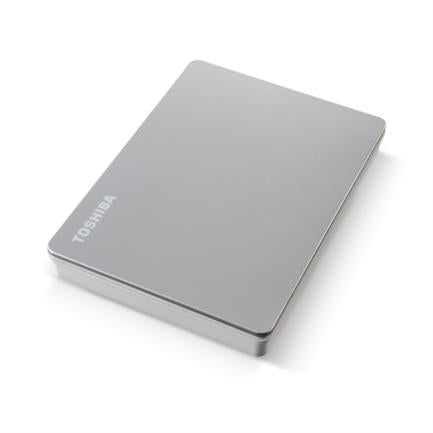Disco Duro Externo Toshiba Canvio Flex 2TB 2.5" USB Type C USB 3.2 Gen 1 Color Plata para Windows y Mac