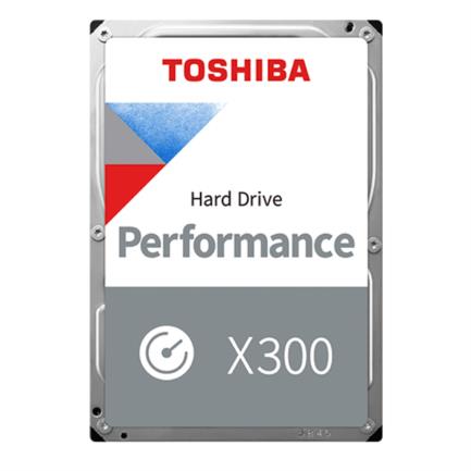 Disco Duro Interno Toshiba X300 Perfomance 6TB 3.5" 7200RPM SATA lll 6Gbit/s Caché 256MB para NAS