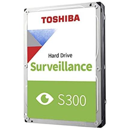 Disco Duro Interno Toshiba S300 Surveillance 10TB 3.5" 7200RPM SATA lll 6Gbit/s Caché 256MB para Videovigilancia