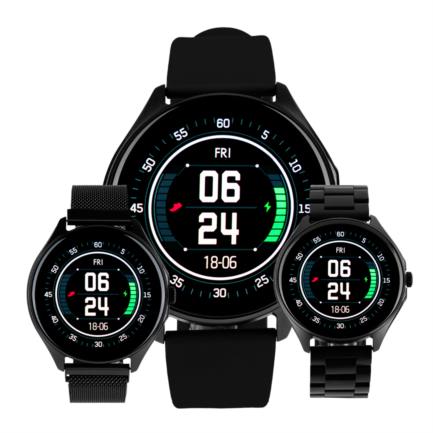 SMARTWATCH VORAGO SW-505 REDOND O IP67 BT 5.3 AMOLED 1.4INCH 2 EXTE