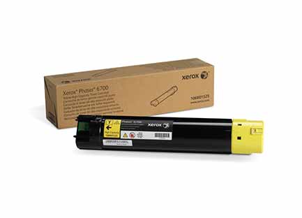 TONER XEROX AMARILLO 12000 PAGS PHASER 6700