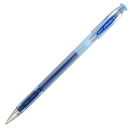 Bolígrafo Zebra J Roller RX Punto Fino 0.5mm Tinta Gel Color Azul C/12 Pzas