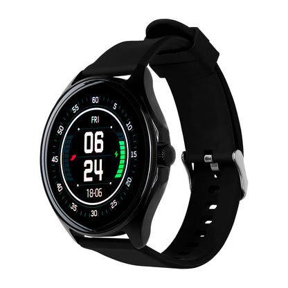 Smart Watch Vorago SW-505 Redondo IP67 Bluetooth Pantalla AMOLED 1.43"  Táctil Negro 2 Extensibles