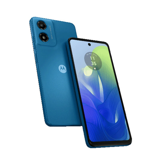 Smartphone Motorola G04 6.6" Unisoc T606 128GB/4GB Cámara 16MP/5MP Android 14 Color Azul