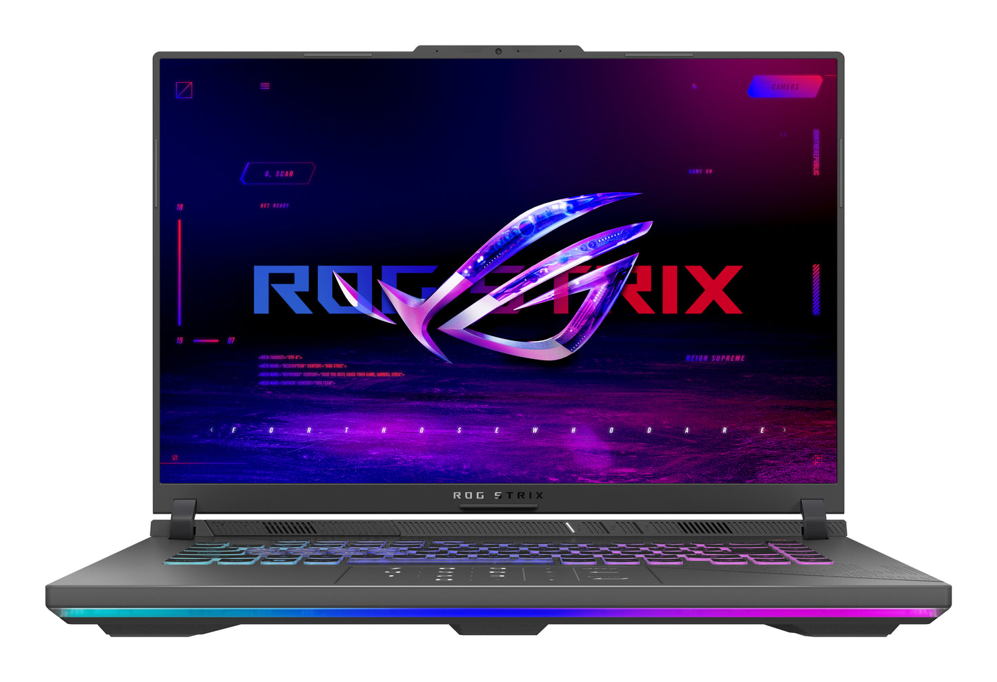 Laptop Asus ROG Strix 16" Intel Core i7-13650HX Disco duro 1TB SSD Ram 16GB Windows 11 Home Color Gris