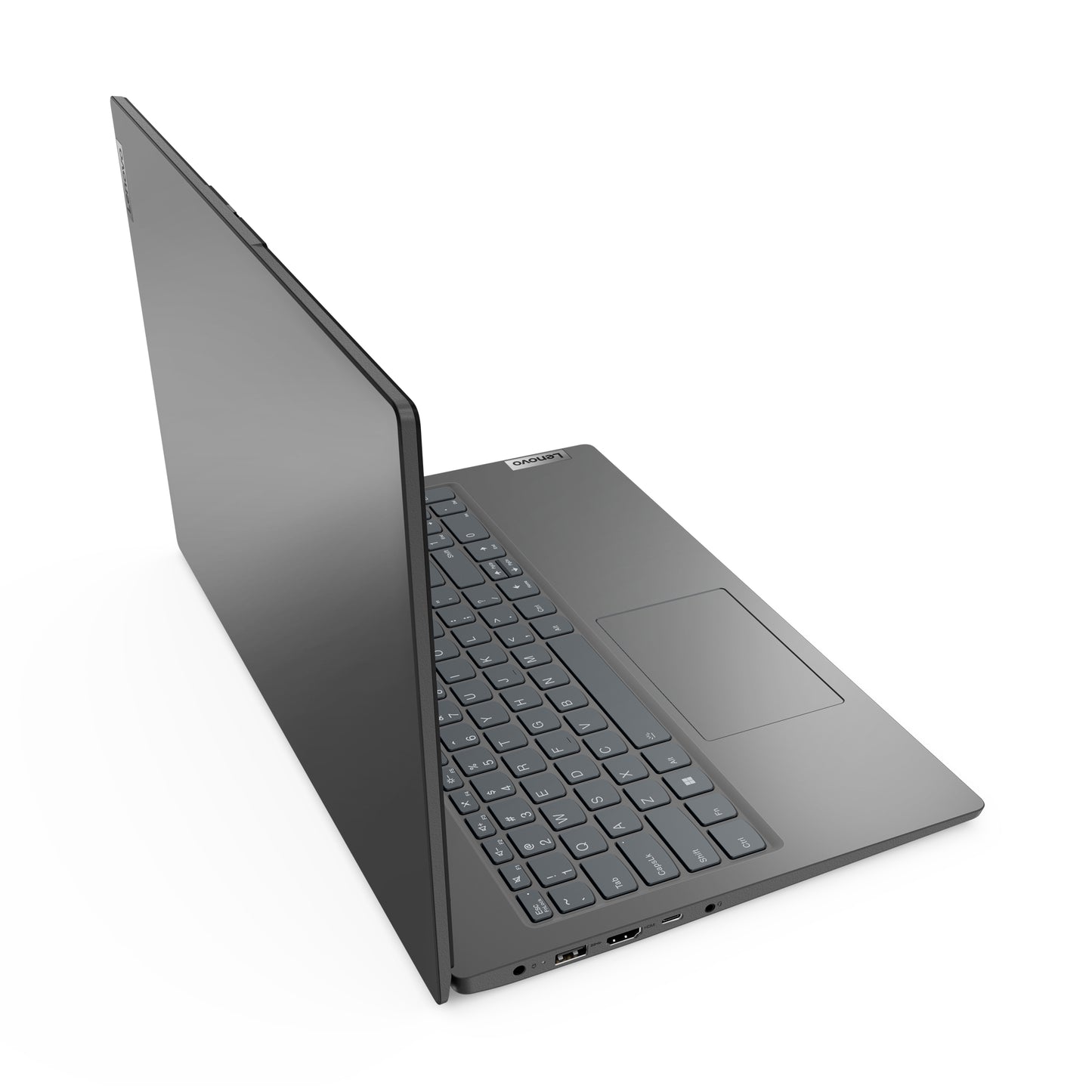 Lenovo V V15 Intel® Core™ i7 i7-1255U Computadora portátil 39.6 cm (15.6") Full HD 16 GB DDR4-SDRAM 512 GB SSD Wi-Fi 6 (802.11ax) Windows 11 Pro Gris