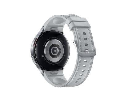 Watch 6 Clasico Samsung Galaxy Bluetooth Pantalla Super AMOLED 1.5" 47mm Resolución 480x480 Color Plata