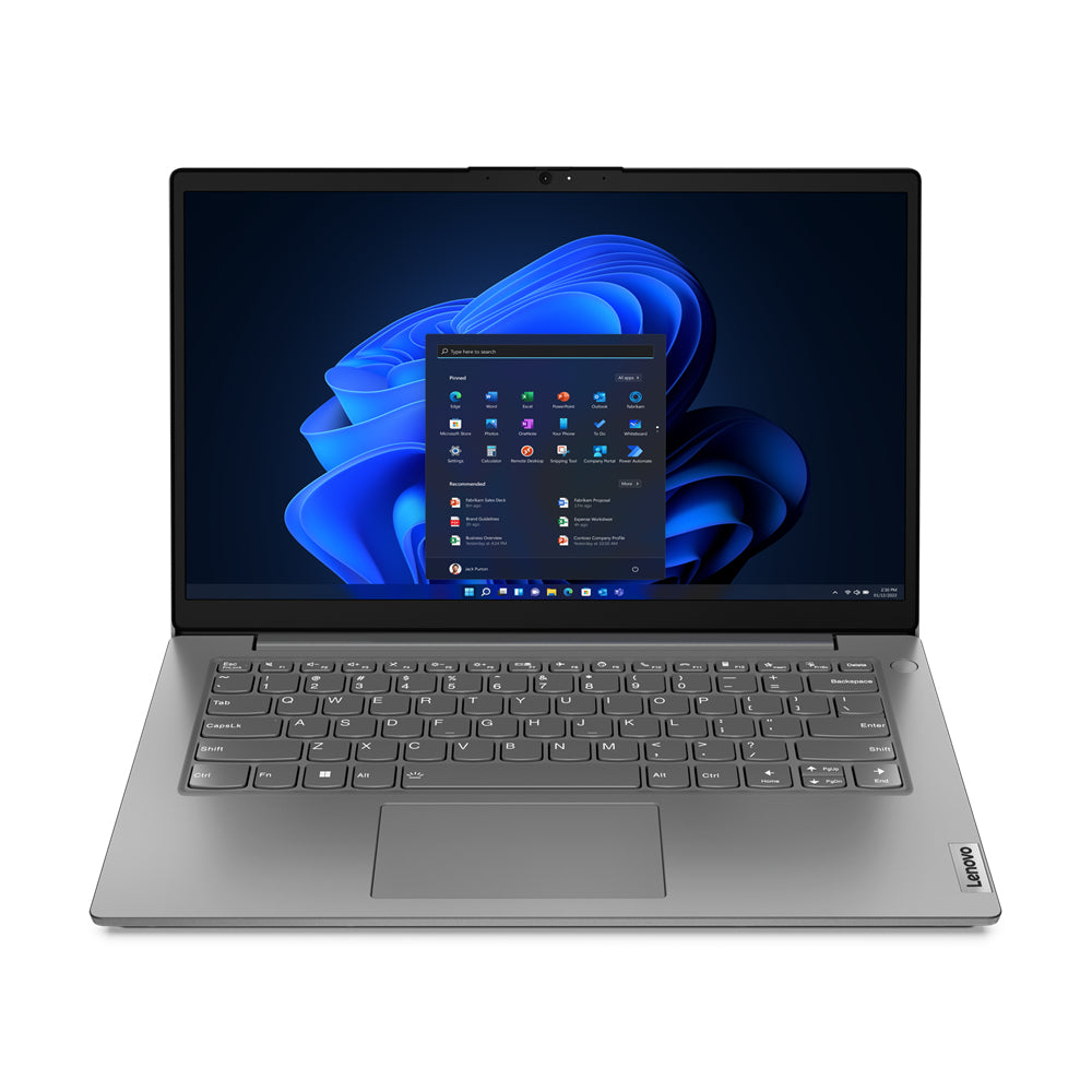 Lenovo V V14 Intel® Core™ i7 i7-1355U Computadora portátil 35.6 cm (14") Full HD 16 GB DDR4-SDRAM 512 GB SSD Wi-Fi 6 (802.11ax) Windows 11 Pro Gris